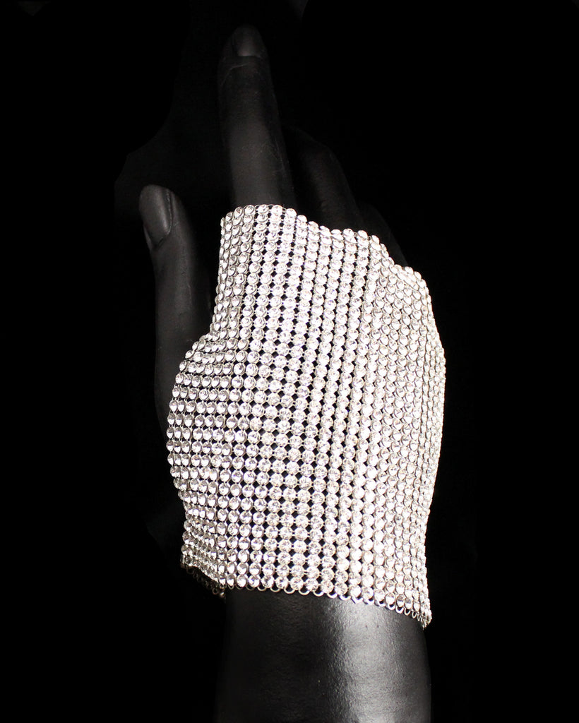 Swarovski Crystal Mesh Glovelet (pair)