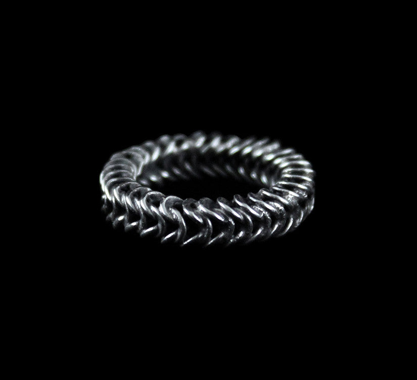Michael Schmidt Micro Snake Chainmail Ring – Michael Schmidt Studios