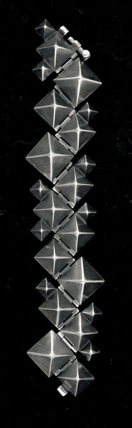 Multi-Pyramid Stud Bracelet