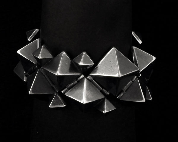 Multi-Pyramid Stud Bracelet
